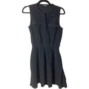 Madewell Silk Journey shirt dress size XS